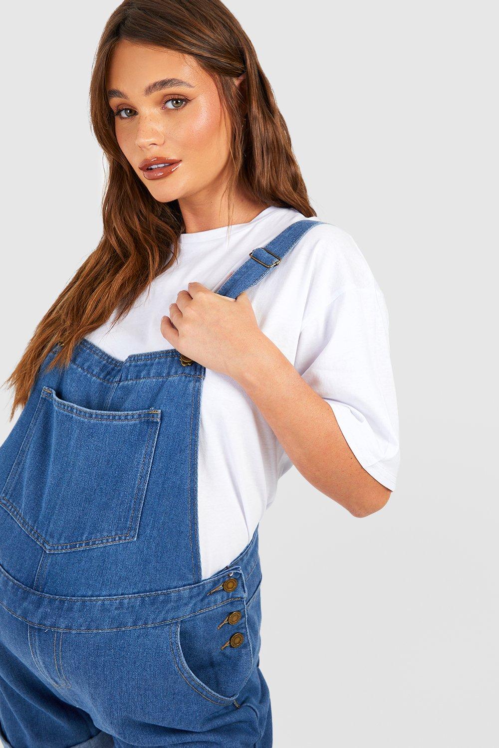 Womens dungaree hot sale shorts uk